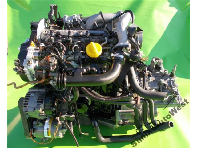 RENAULT TRAFIC OPEL VIVARO двигатель 1.9 DCI F9Q 812