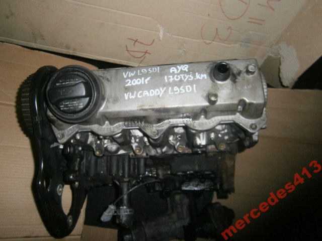 VW CADDY POLO 1.9 SDI 68KM AYQ двигатель