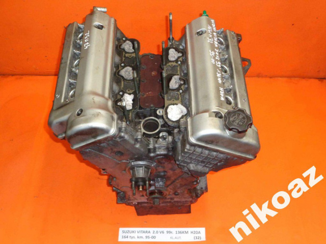 SUZUKI VITARA 2.0 V6 99 136KM H20A двигатель