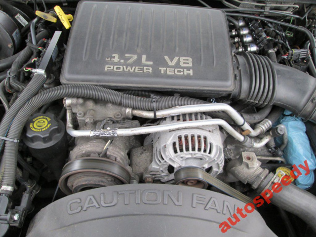 Двигатель 4.7 JEEP GRAND CHEROKEE WJ 99-04 W машине