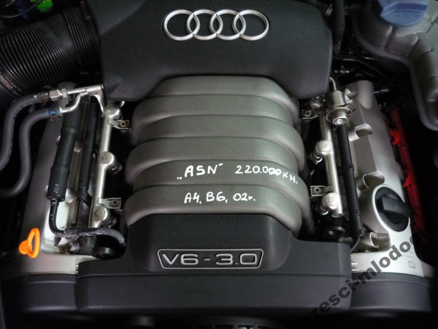 Двигатель ASN Audi A4 B6 A6 C5 3.0 V6 EUROPA Radom