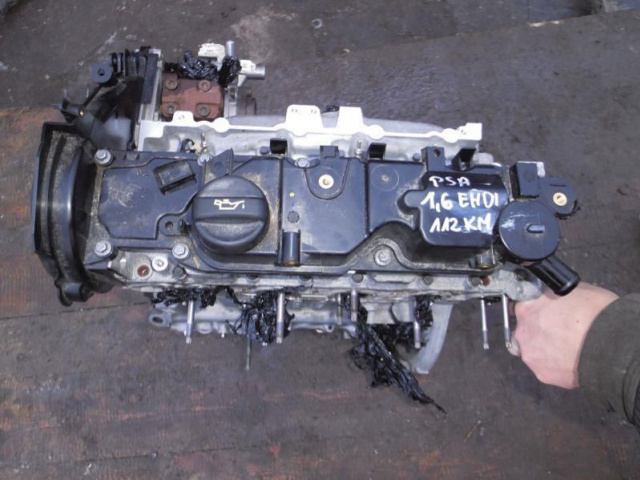 Двигатель без навесного оборудования CITROEN PEUGEOT 1.6 E-HDI 112 KM