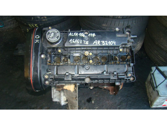 ALFA ROMEO 156 147 1.6 16V TS двигатель AR32 104 гаранти