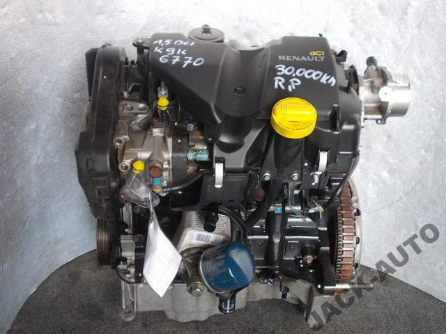 Двигатель K9K G770 RENAULT CLIO III MODUS 30 тыс. в сборе