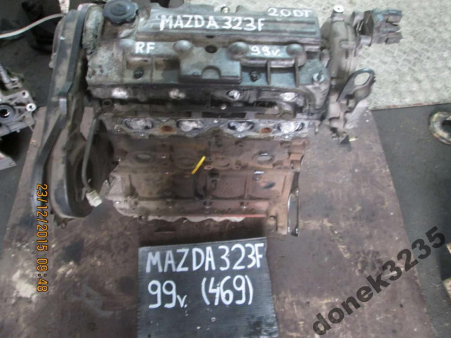 Двигатель MAZDA 323 F 2.0 DITD 99г. RF
