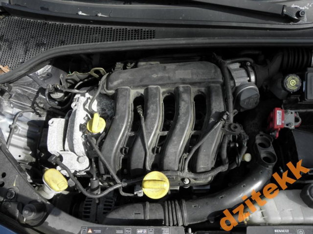 Двигатель 1.6 16V Renault Clio III 05-12r. гарантия