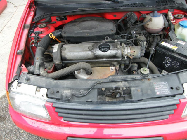 VW POLO LUPO AROSA - двигатель 1, 4 AEX в сборе. -GWAR-