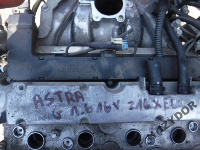 Двигатель OPEL ASTRA G 1.6 16V Z16XEL