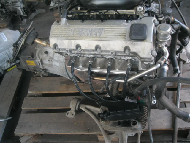 Двигатель BMW E46 316i, 318i M43 в сборе + коробка передач