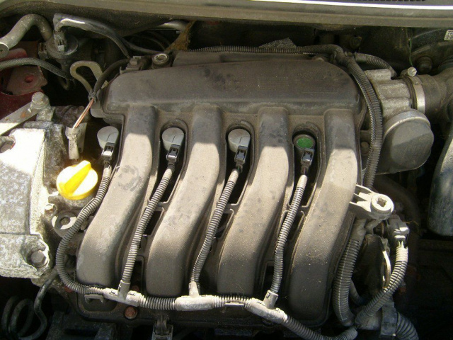 Двигатель - RENAULT MEGANE 2 Объем. 1.6 16V 2005г.