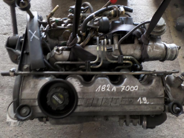 Двигатель BEZ навесного оборудования FIAT BRAVA 1, 9 TD 182A7000