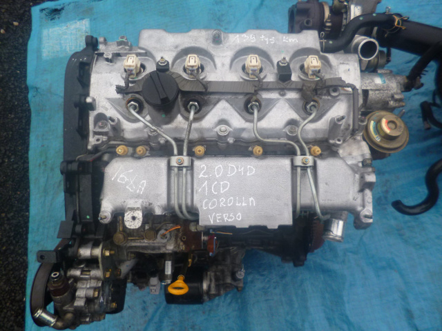 Двигатель Toyota COROLLA VERSO 2, 0 D4D 1CD 04г. SLASK