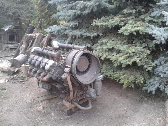 Двигатель Tatra 815 10-Cylindrowy