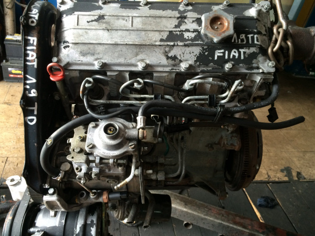 Двигатель в сборе 1, 9 TD FIAT DUCATO JUMPER BOXER