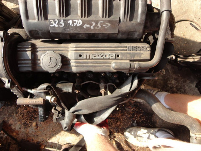 Двигатель Mazda 323 1.7 D. wielopunkt. гарантия