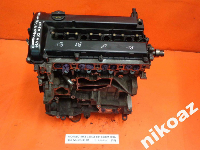 FORD MONDEO MK3 1.8 SCI 04 130 л.с. CFBA двигатель