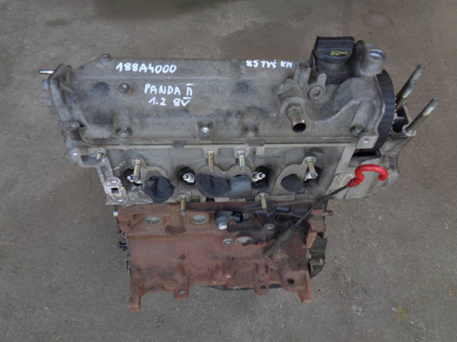 Двигатель 188A4000 FIAT PANDA 2 II 1.2 8V 2006-2008r.
