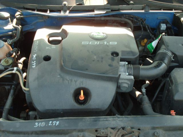 SKODA OCTAVIA двигатель 1.9 SDI 2001г. AQM