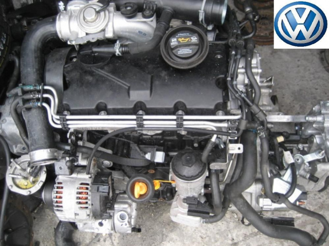 Двигатель 1.9 TDI 105 BJB VW PASSAT B6 TOURAN CADDY