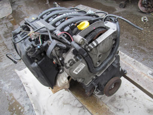 Renault Megane 1, 6 16V 99 r. двигатель bez навесного оборудования