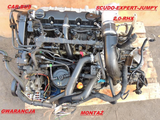 Fiat SCUDO citroen peugeot 2.0 JTD двигатель RHX