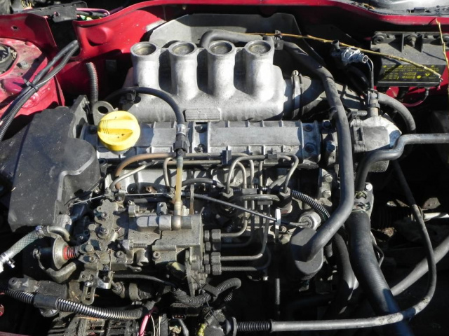 Двигатель в сборе RENAULT MEGANE 1.9 D F8QA624
