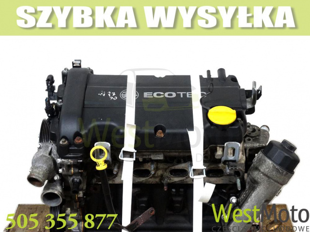 Двигатель OPEL CORSA C AGILA A 1.2 16V 75KM - Z12XE
