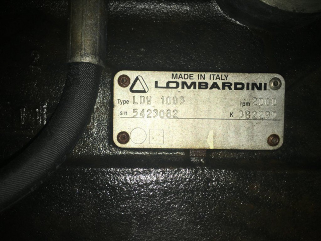 Двигатель Lombardini LDW 1003