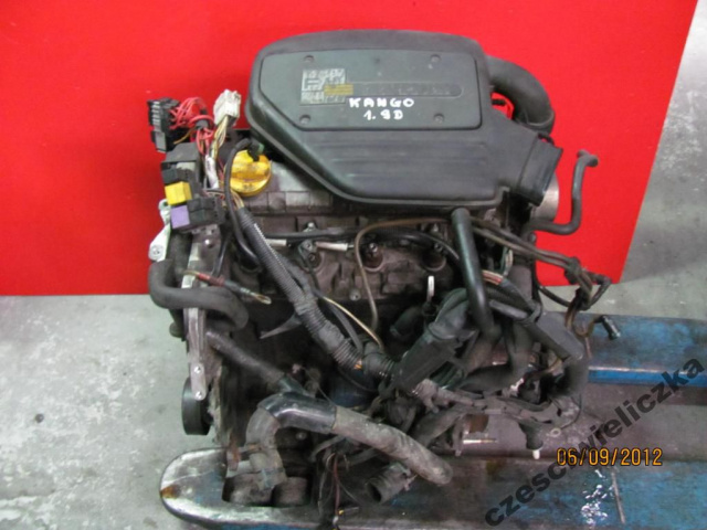 RENAULT KANGOO двигатель 1.9D F8Q K 630