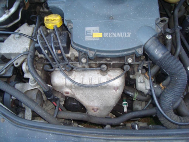 Двигатель renault clio 2 kangoo E7JC 1.4 8 V состояние bd!