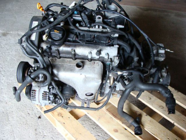 Двигатель голый без навесного оборудования seat leon I 1.6 V BCB в идеальном состоянии