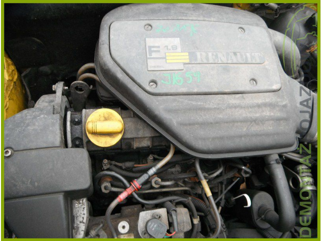 13486 двигатель RENAULT KANGOO F8Q 662 1.9D D55