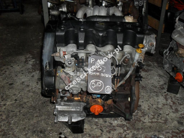 515. двигатель PEUGEOT 106 CITROEN SAXO - 1.5D в сборе