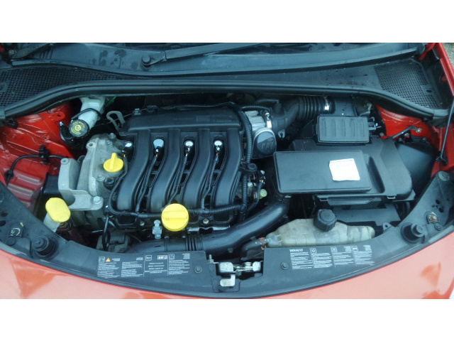 Двигатель RENAULT CLIO III MODUS 1.4 16V 98 K4J G780