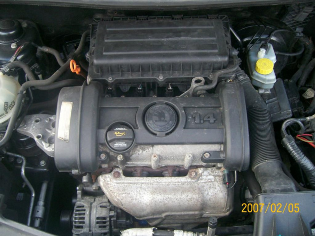 Двигатель 1, 4 1.4 16V SKODA FABIA VW SEAT ROOMSTER
