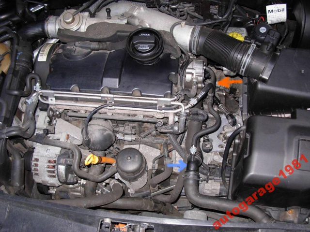Двигатель ASZ 1.9 TDI 130 KM Vw Seat Skoda Audi