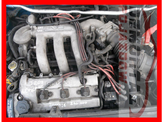 2107 двигатель MAZDA MX3 K819 1.8i V6 FILM QQQ