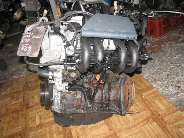 669. двигатель RENAULT CLIO II KANGOO 1.2 8V D7F гаранти
