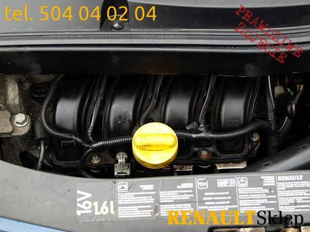 Двигатель 1.6 16V K4M 794 RENAULT MODUS CLIO III
