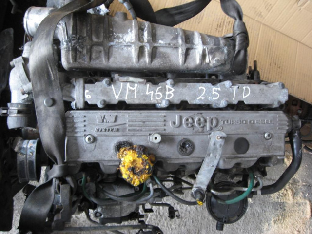 Двигатель VM46B JEEP GRAND CHEROKEE 2.5 TD