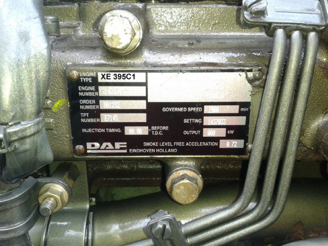 Двигатель DAF XF 95.480 - Euro 3 XE 395C1