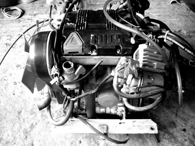 Двигатель AIXAM, Ligier Lombardini Focs в сборе.