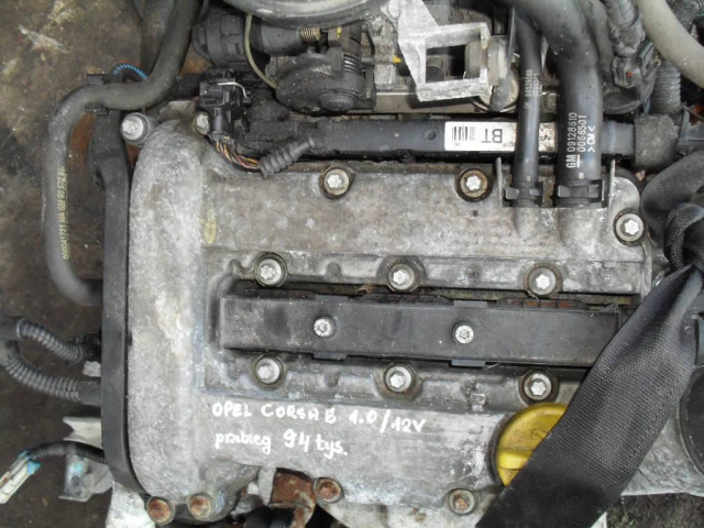 Двигатель Opel Corsa B 1.0 12V пробег 94 тыс.