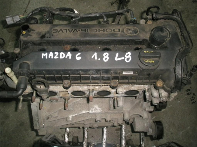 Двигатель L8 MAZDA 6 1, 8 16V DOHC 02-06 POZNAN запчасти