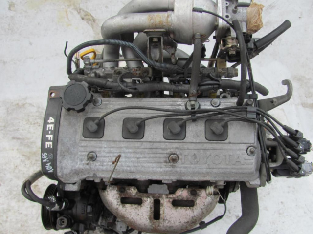 Двигатель в сборе 1.3 16V 4E-FE TOYOTA COROLLA E11