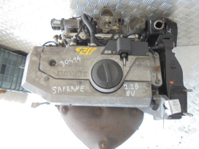 RENAULT SAFRANE 2.2 B 12V двигатель J12S в сборе