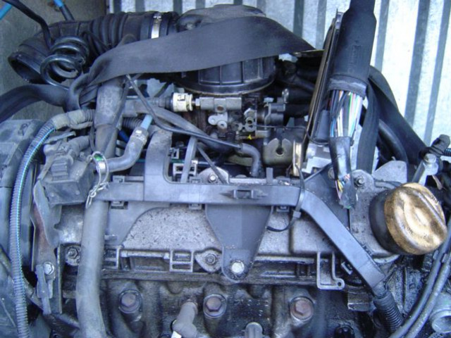 Двигатель + коробка передач FIAT SIENA 1, 4 KAT 98г..