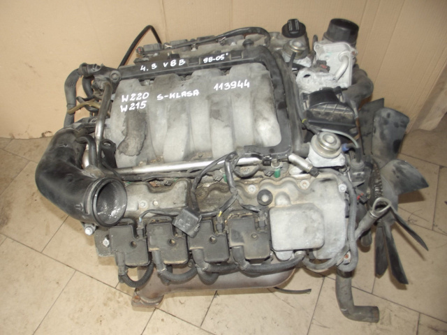 Mercedes W220 W215 S класса 4.3 v8 двигатель 113944