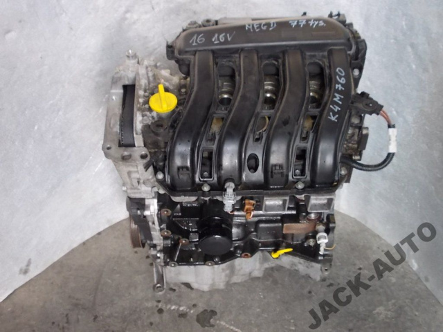 Двигатель RENAULT MEGANE II SCENIC 1.6 16V K4M760