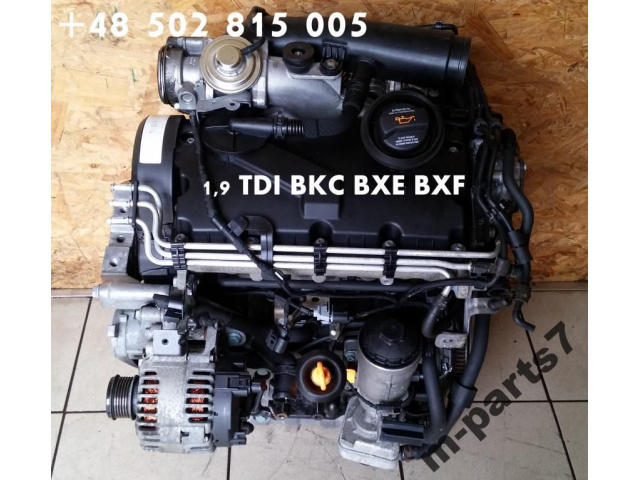 Двигатель 1.9 TDI BKC BXE BXF SEAT LEON 2 ALTEA